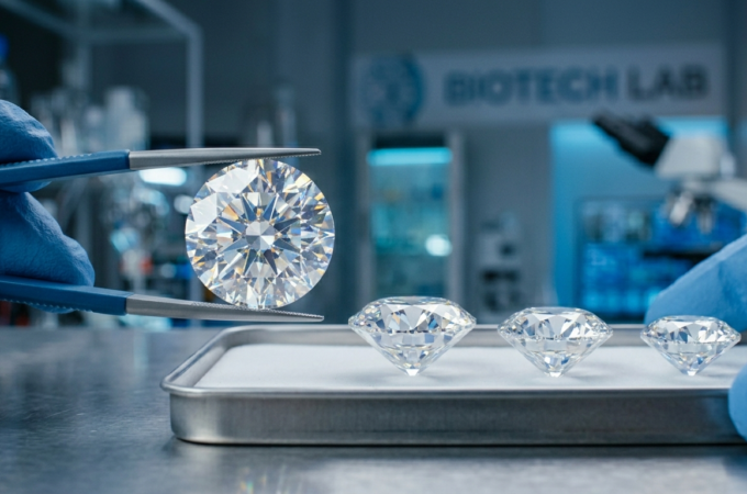 Laboratuvar Pırlantası (Lab-Grown Diamond)
